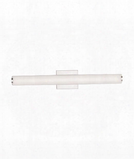 Finn 2" Led 1 Light Bath Vanity Light In Satin Nickel