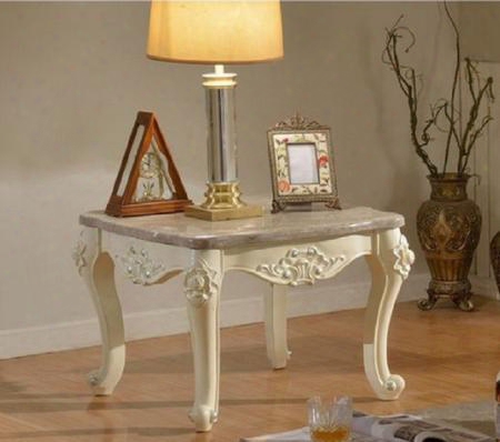 Madrid 274-e 29" End Table With Cabriole Style Legs Carved Detailing And Hand Crafted In