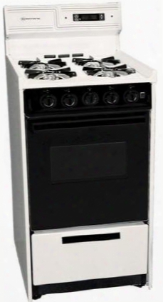 Snm1307cdk 20" Freestanding Gss Range With 4 Open Burners 2.46 Cu. Ft. Capacity Manual Lcean Broiler Drawer & Electronic Ignition In