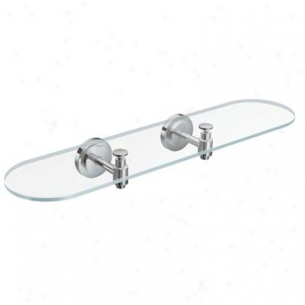 Moen Dn0790ch Iso Glass Shelf, Chrome