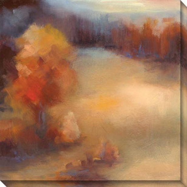 Daydream Ii Canvas Wall Art - Ii, Pumpkin