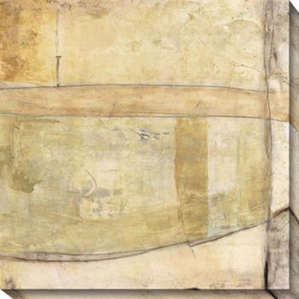 Subterranea Continuit Ii Canvas Wall Art - Ii, White