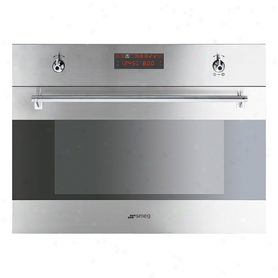 Smeg 24-inch Built-in Speed Oven With 1000-watt Microwave