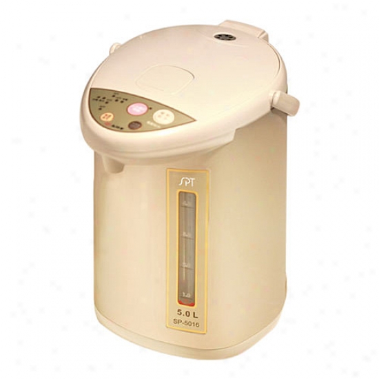 Sunpentown 5-liter Hot Water Pot With Multi-temp Function