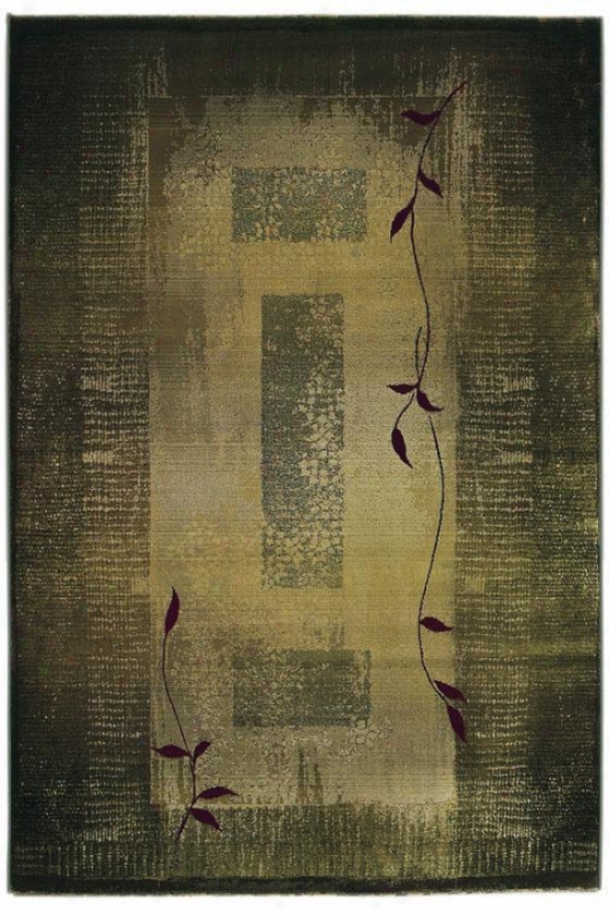 "oriejtal Weavers Mantra Area Rug - 5'3""x7'6""", Green"